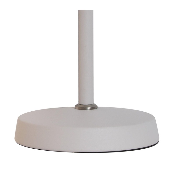 Idolite Blackwall Sand White/Satin Nickel Adjustable Table Lamp