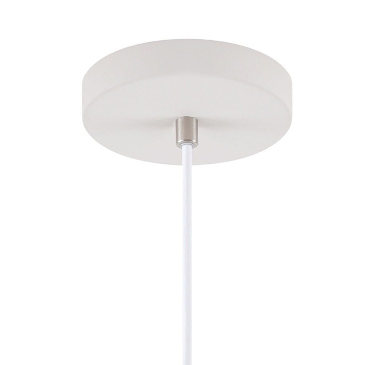 Idolite Blackwall Sand White/Satin Nickel Small Single Pendant