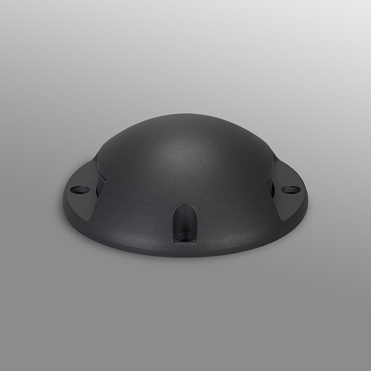 Idolite Calico Dark Grey Above Ground 1 Ton Driveover Light/Wall Light 3W LED IP67 - Style B