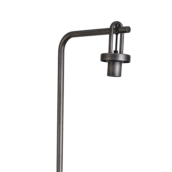 Idolite Camille Floor Lamp, 1 x E27, Aged Pewter