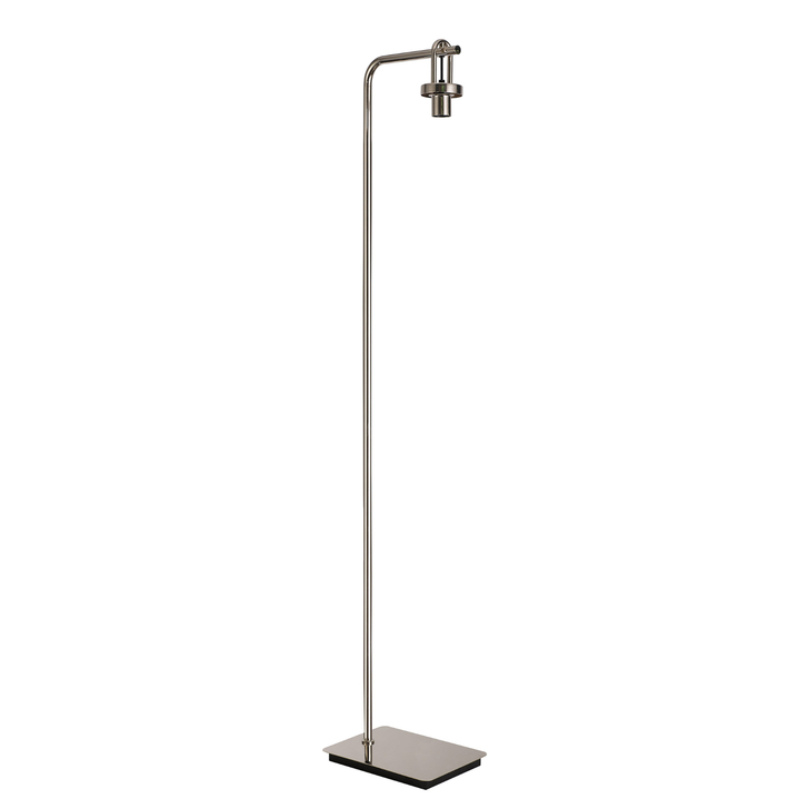 Idolite Camille Floor Lamp, 1 x E27, Polished Nickel