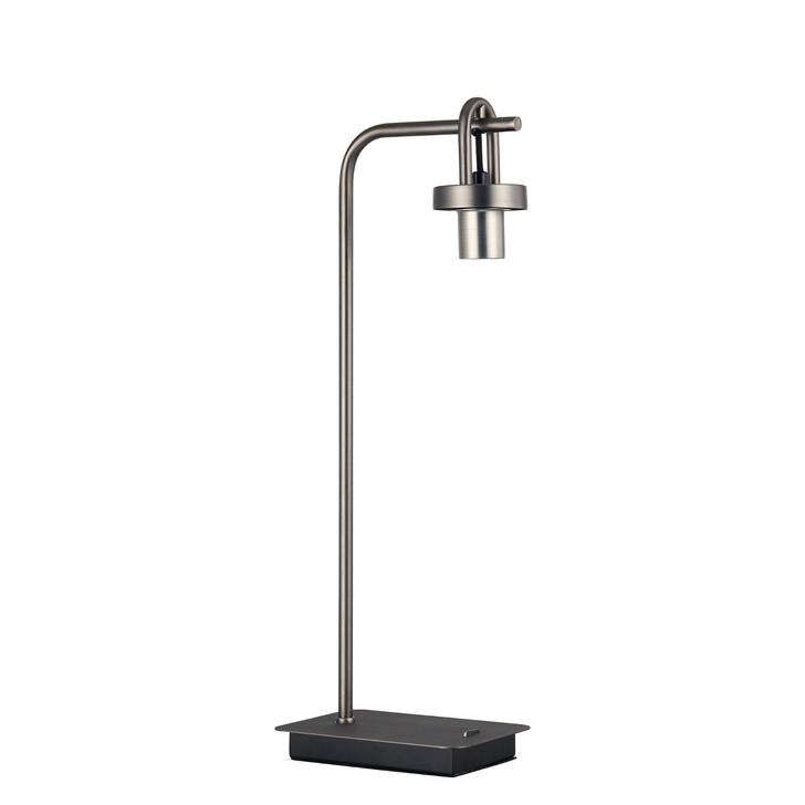 Idolite Camille Table Lamp, 1 x E27, Antique Silver