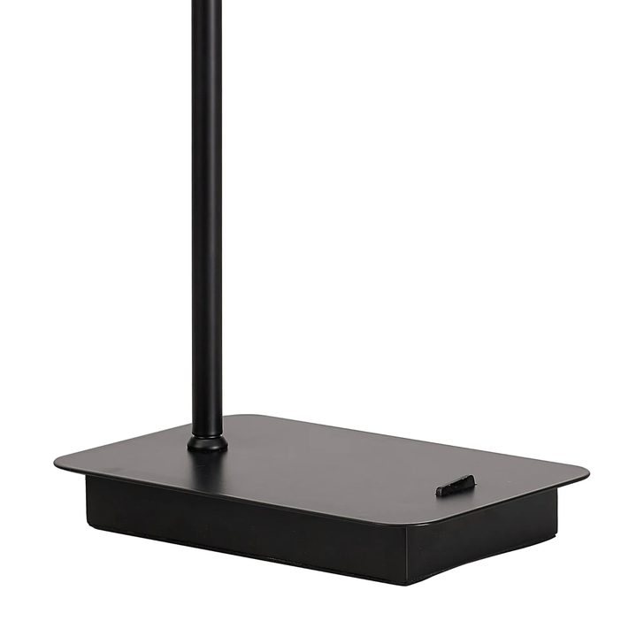 Idolite Camille Table Lamp, 1 x E27, Matt Black