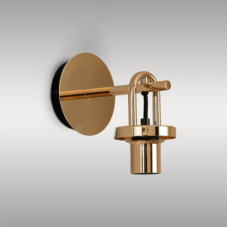 Idolite Camille Wall Light Switched, 1 x E27, French Gold