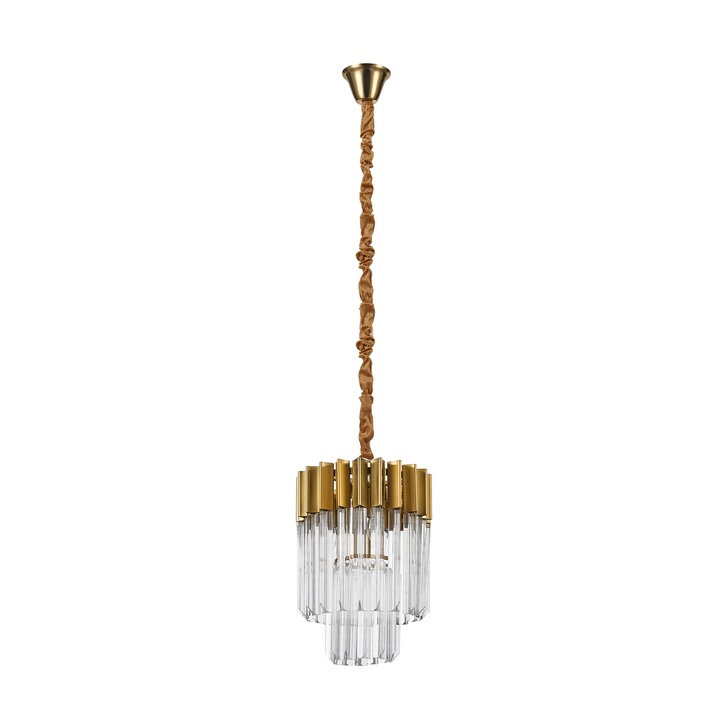 Idolite Carpathian Brass Finish 4 Light Pendant