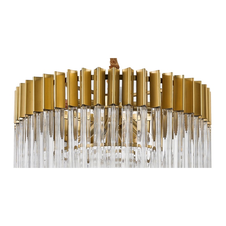 Idolite Carpathian Brass Finish 8 Light Pendant