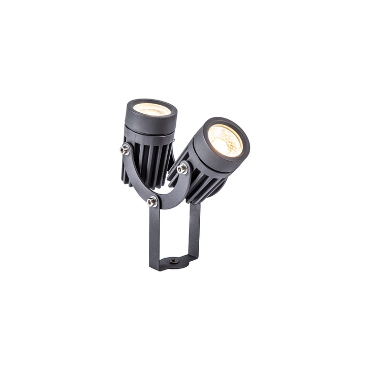 Idolite Castro Twin Led Spike Light - 3000K, IP65