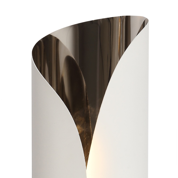 Idolite Chachani White/Polished Chrome Led Wall Light - 3000K