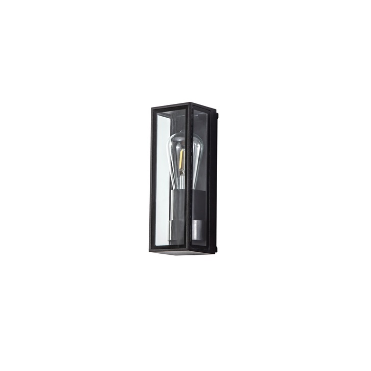 Idolite Dempsey Anthracite Flush 1 Light Exterior Wall Light - IP65