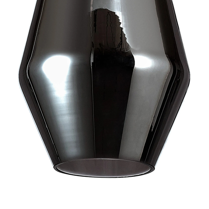 Idolite Devine 18x29cm Chrome Plated Kite Glass Shade