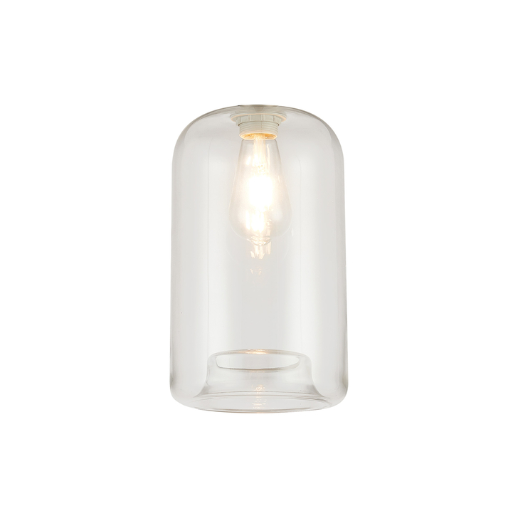 Idolite Devine 18x30cm Clear Cylinder Glass Shade