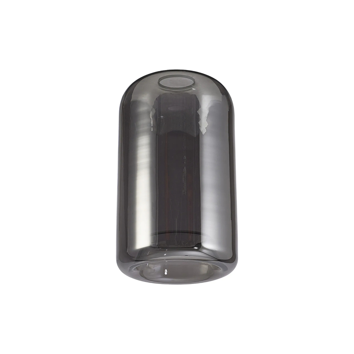 Idolite Devine 18x30cm Smoke Plated Cylinder Glass Shade