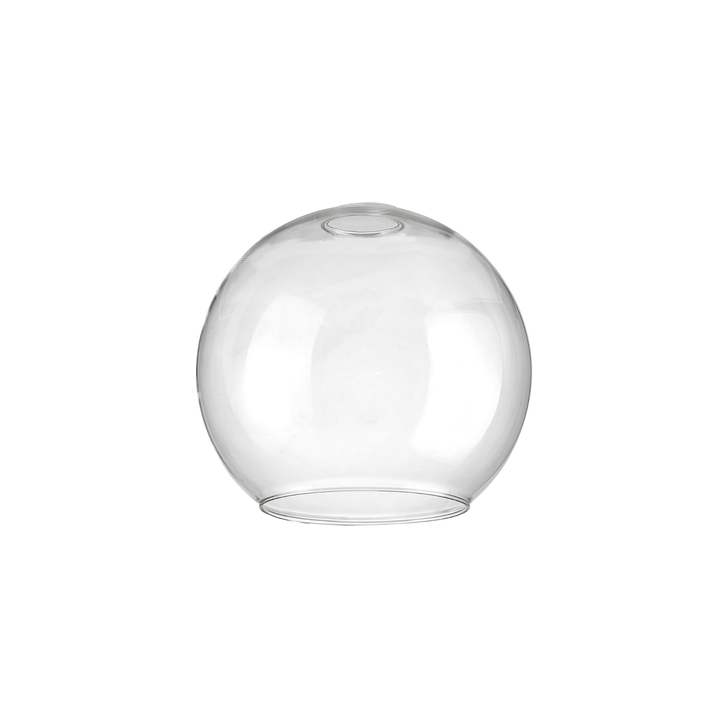 Idolite Devine 20x18cm Open Mouth Round Clear Globe Glass Shade