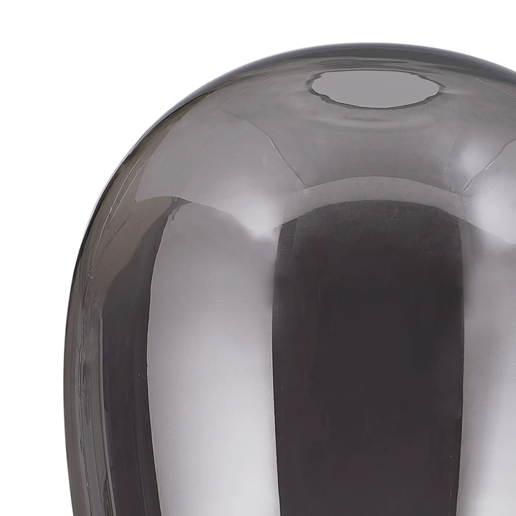 Idolite Devine 20x286mm Smoke Plated Wine Glass Shade