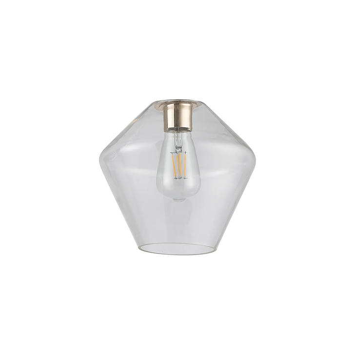 Idolite Devine 23x21.5cm Clear Diamond Glass Shade