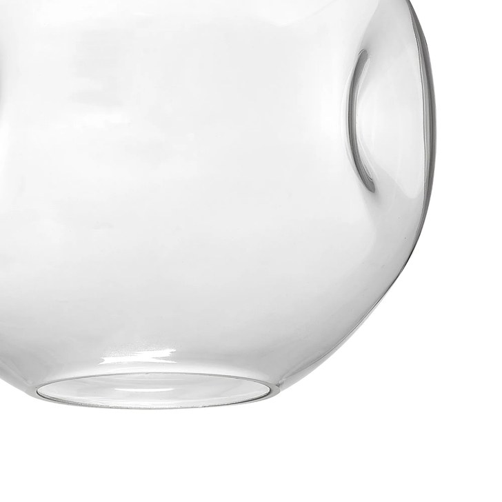 Idolite Devine 25x23.5cm Clear Round Dimple Glass Shade