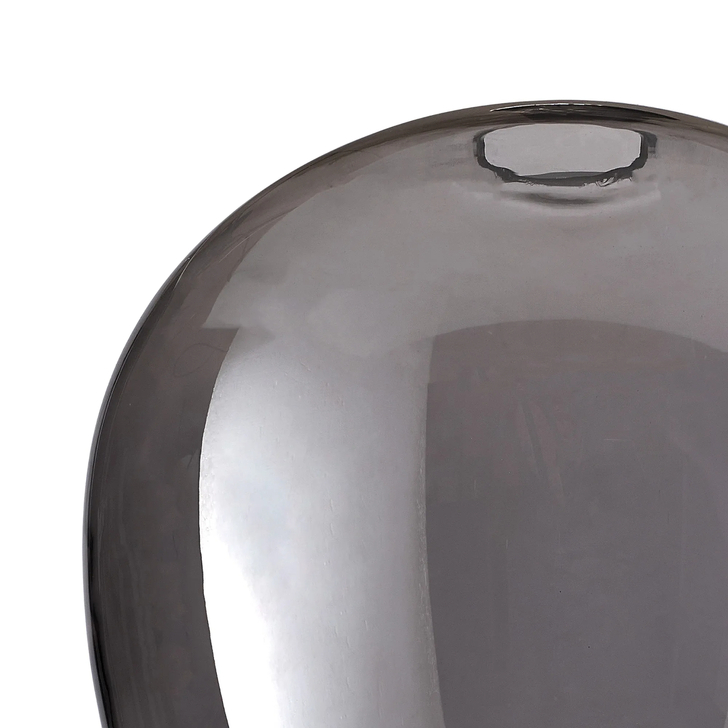 Idolite Devine 25x27cm Smoke Plated Wine Glass Shade