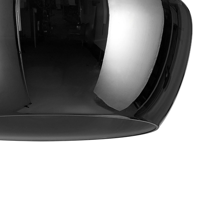 Idolite Devine 30x16.5cm Chrome Plated Trapezium Glass Shade