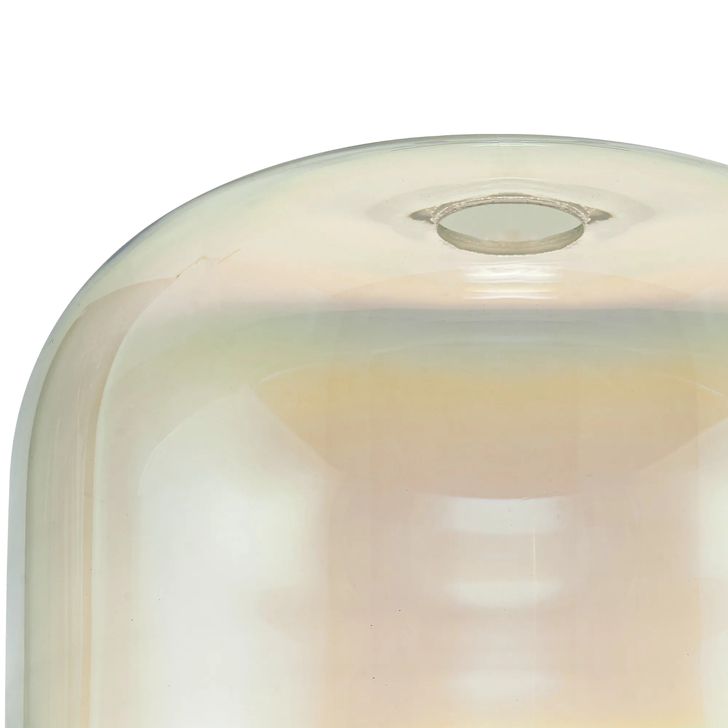 Idolite Devine 30x17cm Iridescent Cloche Glass Shade