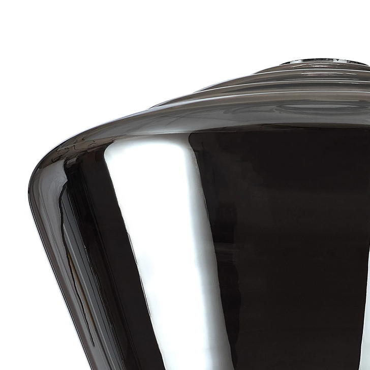 Idolite Devine 30x21.5cm Chrome Plated Hexagonal Glass Shade