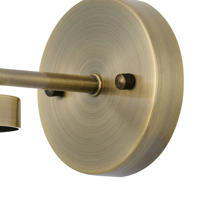 Idolite Devine Antique Brass 1+1 Up & Down Light G9+E27 Wall Light (FRAME ONLY)