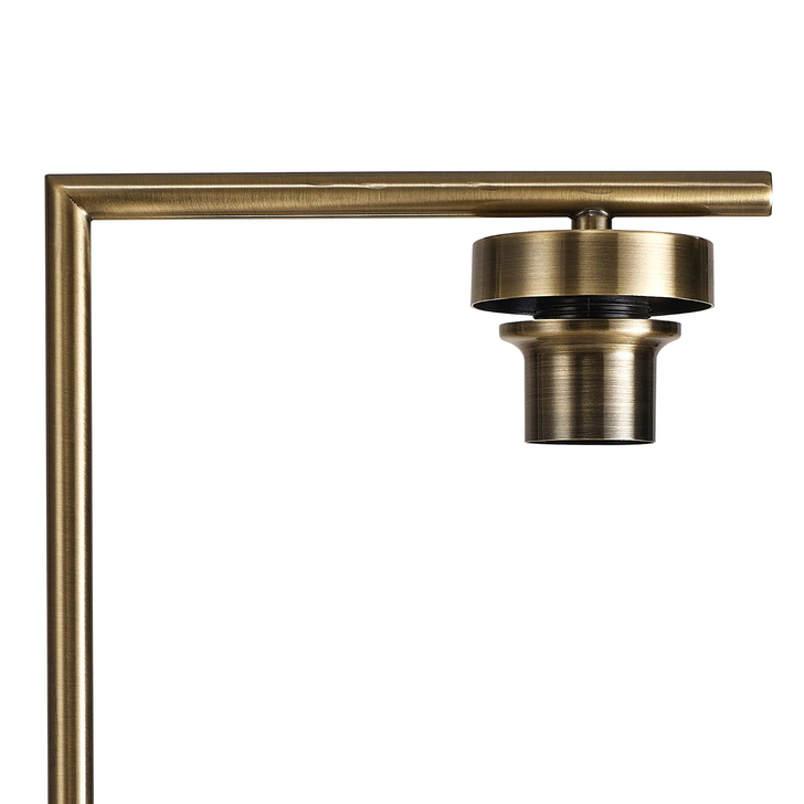 Idolite Devine Antique Brass 1 Light E27 59cm Downward Table Lamp Without Shade,