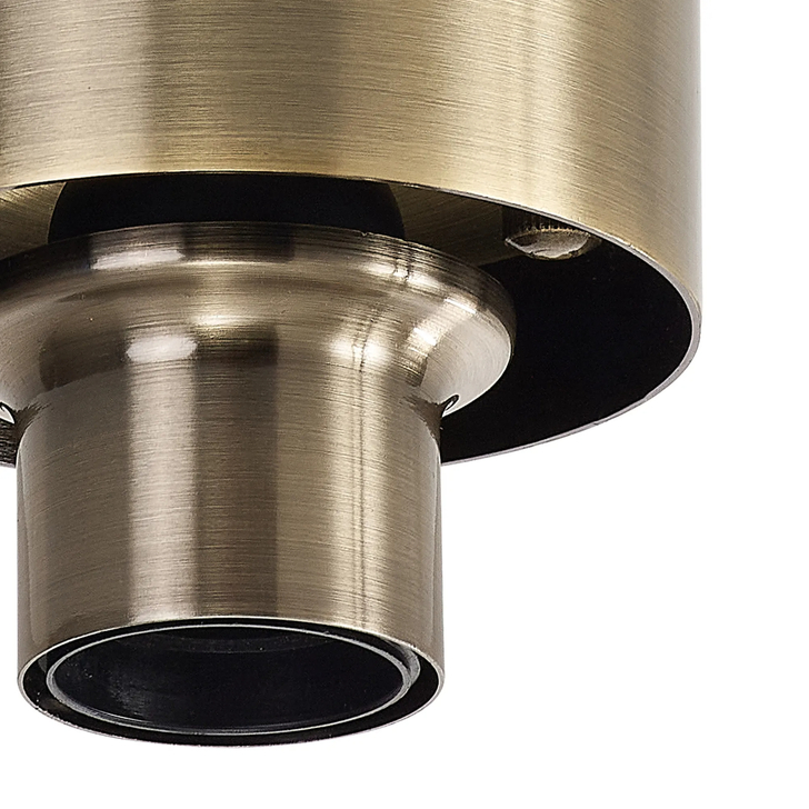 Idolite Devine Antique Brass 1 Light E27 Ceiling (FRAME ONLY)