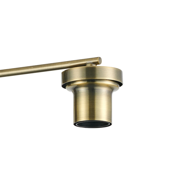 Idolite Devine Antique Brass 3 Light Flush Ceiling (FRAME ONLY)