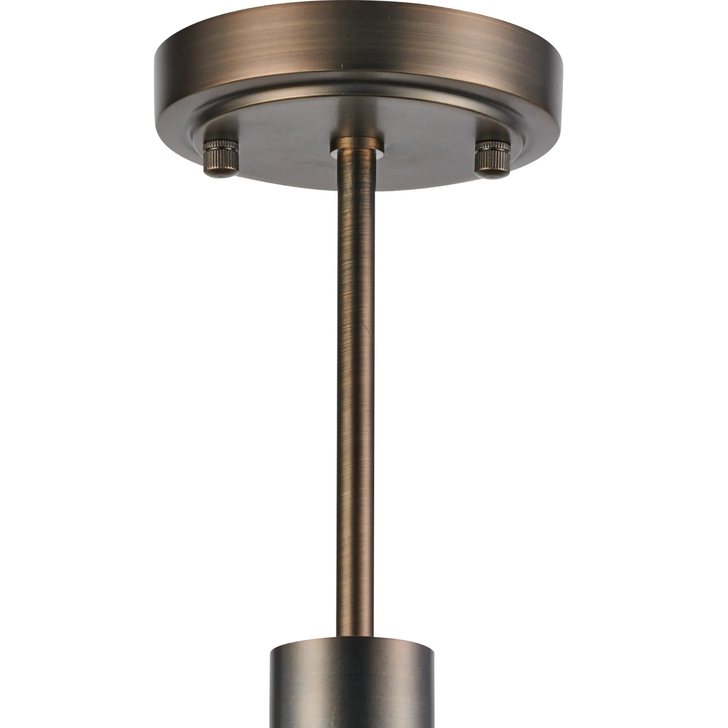 Idolite Devine Matt Bronze 3 Light Upward Semi Ceiling (FRAME ONLY)