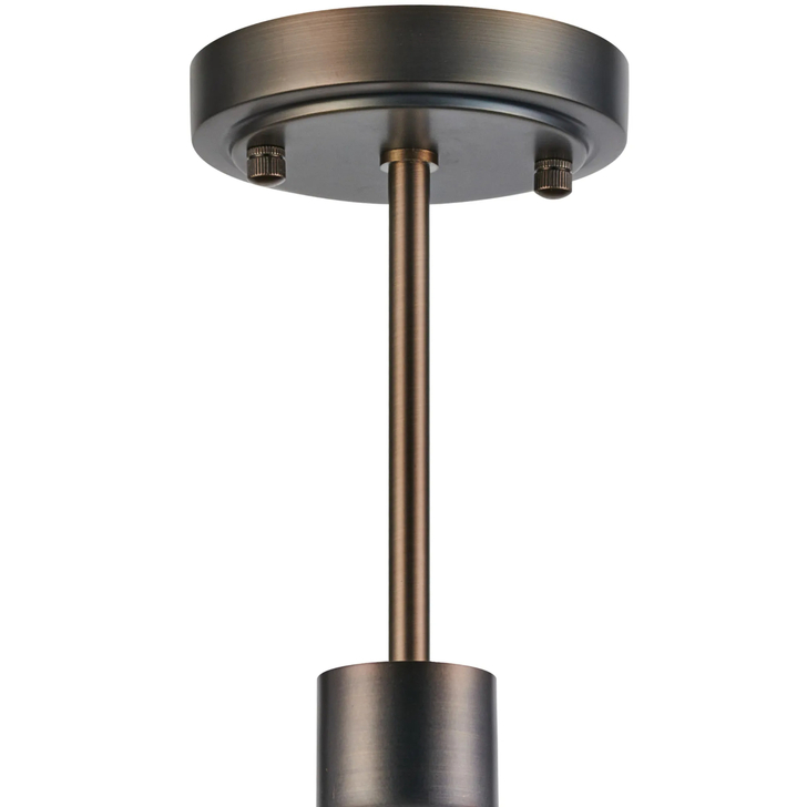 Idolite Devine Matt Bronze 5 Light Upward Semi Ceiling (FRAME ONLY)