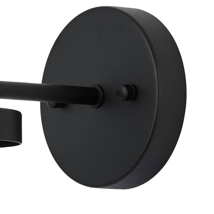 Idolite Devine Satin Black 1+1 Up & Down Light G9+E27 Wall Light (FRAME ONLY)