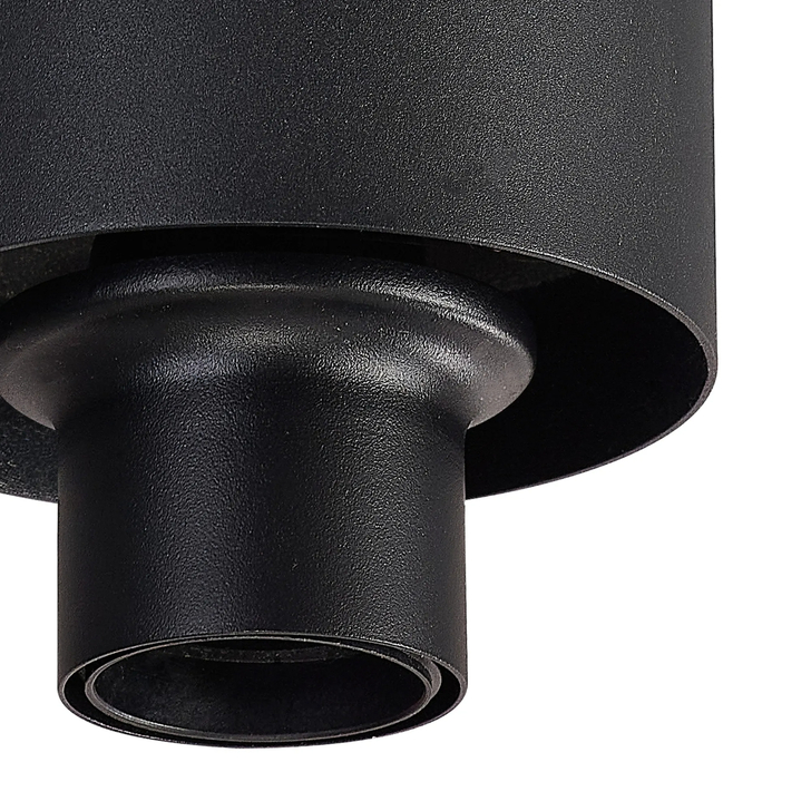 Idolite Devine Satin Black 1 Light E27 Ceiling (FRAME ONLY)