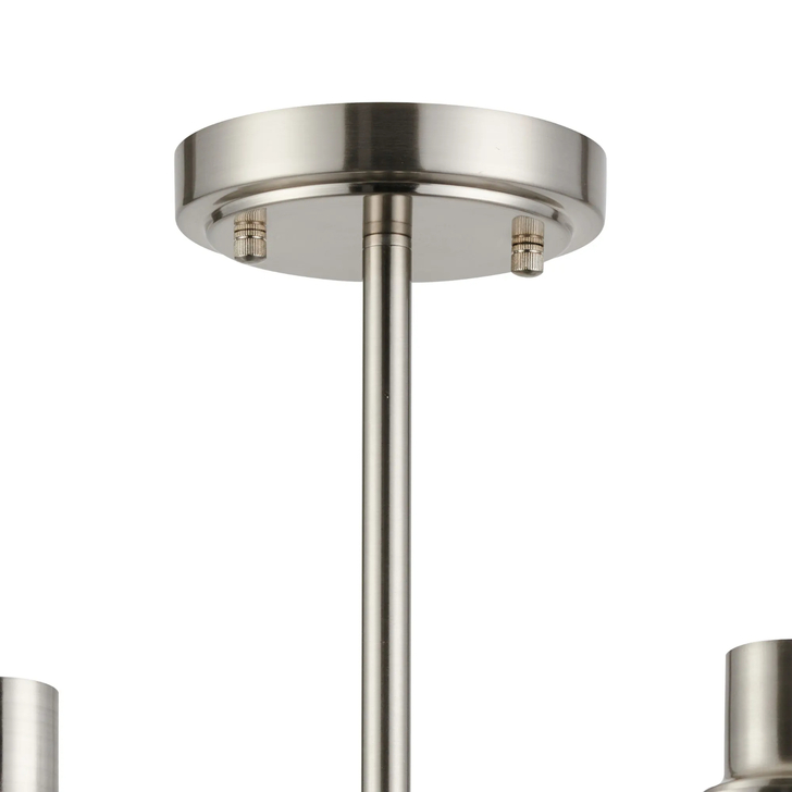 Idolite Devine Satin Nickel 8 Light Upward Semi Ceiling (FRAME ONLY)