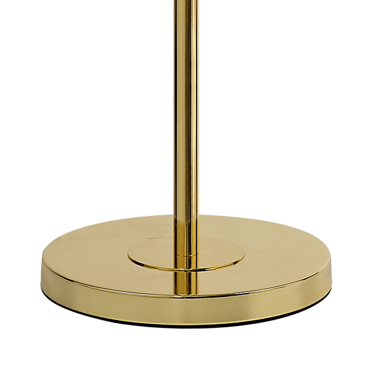 Idolite Euston Polished Gold 3 Light Floor Lamp