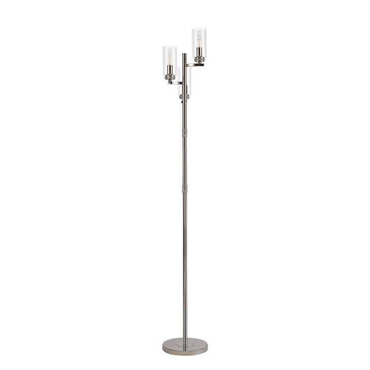 Idolite Euston Polished Nickel 3 Light Floor Lamp