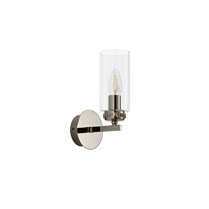 Idolite Euston Polished Nickel Single Wall Light