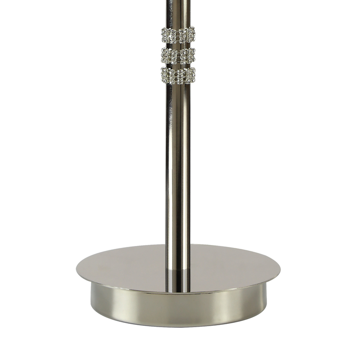 Idolite Euston Polished Nickel Twin Table Lamp