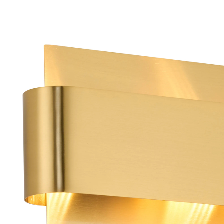 Idolite Garda Wall Lamp: 2 Light G9: Brass Gold