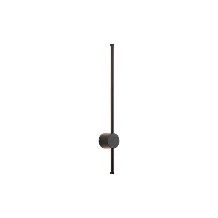 Idolite Ghent Slim Linear Exterior Wall Lamp: 12W LED: 3000K: IP54: Black