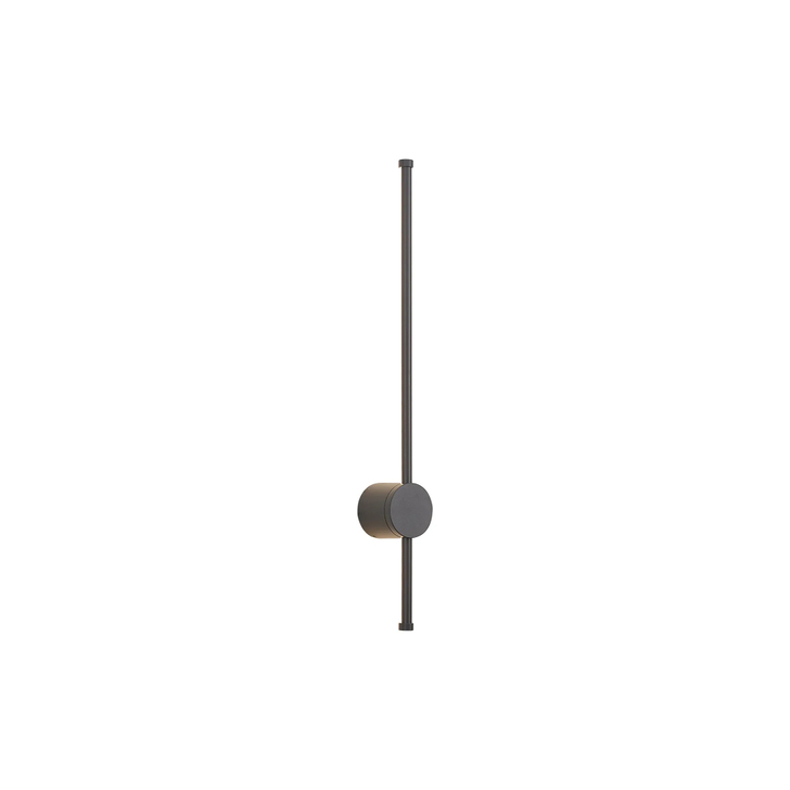 Idolite Ghent Slim Linear Exterior Wall Lamp: 12W LED: 3000K: IP54: Dark Grey