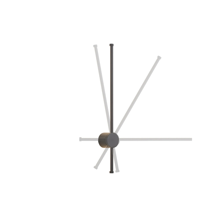 Idolite Ghent Slim Linear Exterior Wall Lamp: 12W LED: 3000K: IP54: Dark Grey