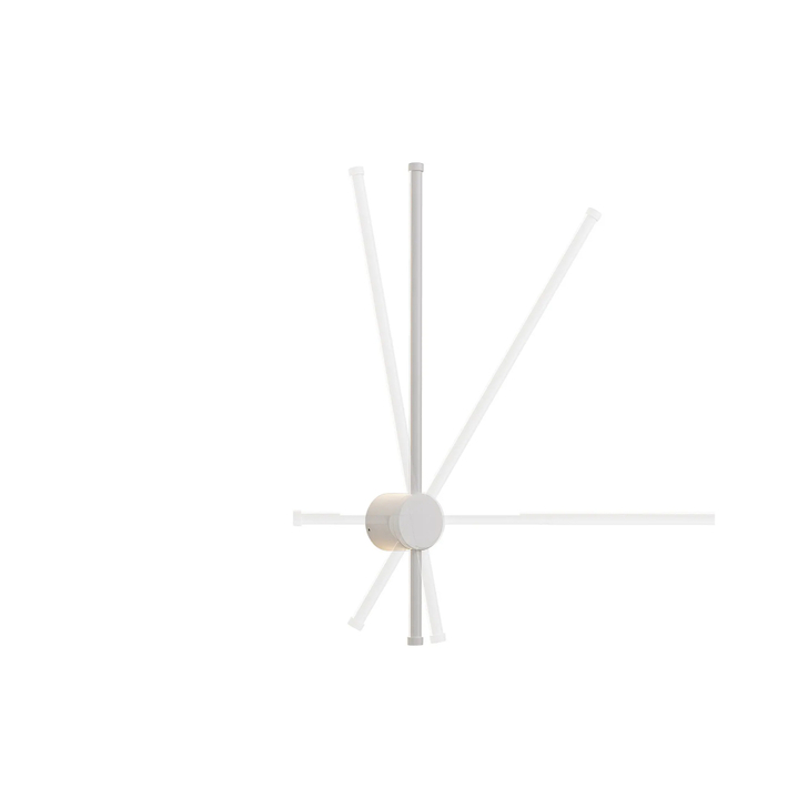 Idolite Ghent Slim Linear Exterior Wall Lamp: 12W LED: 3000K: IP54: White