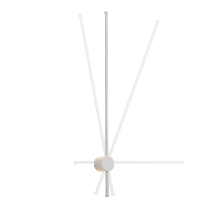 Idolite Ghent Slim Linear Exterior Wall Lamp: 20W LED: 3000K: IP54: White