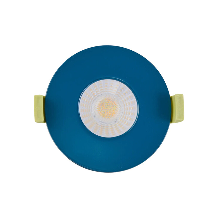 Idolite Imre 4/6/8W: Triac Dimmable 4CCT LED Fire Rated Downlight: Sky Fascia: Cut Out: 70mm: 400/600/800lm: 60 Deg: IP65 DRIVER INC. 5yrs Wrnty