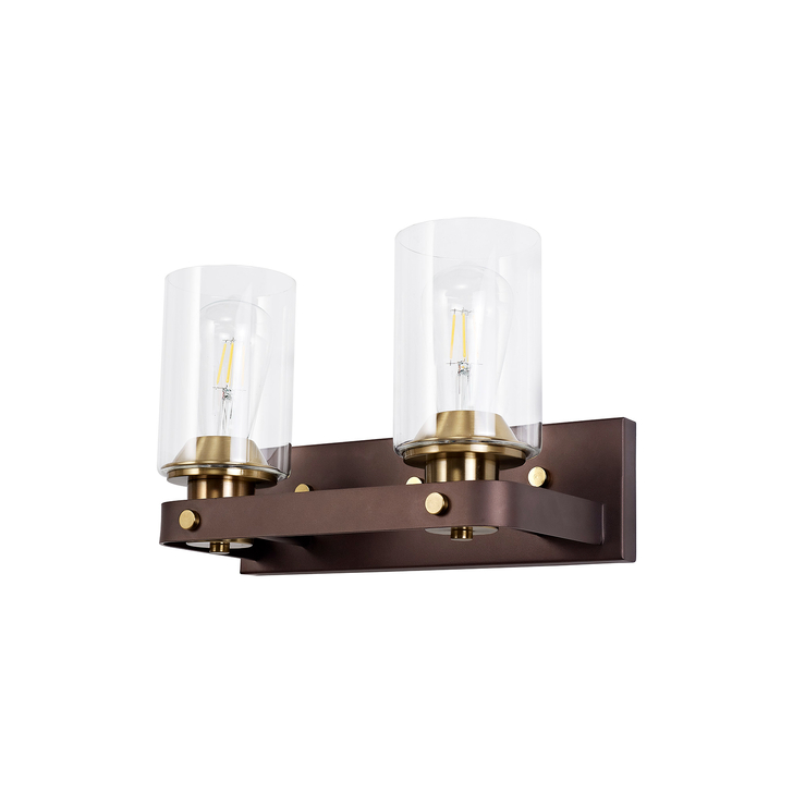 Idolite Karakoram Brown Oxide Finish Double Wall Light