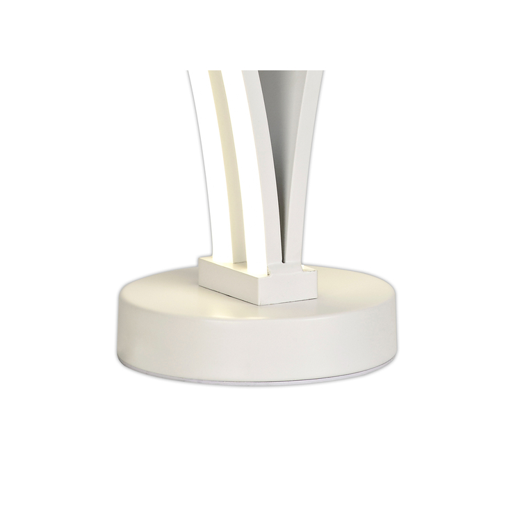 Idolite Kensington White 2 Light Table Lamp - 4000K