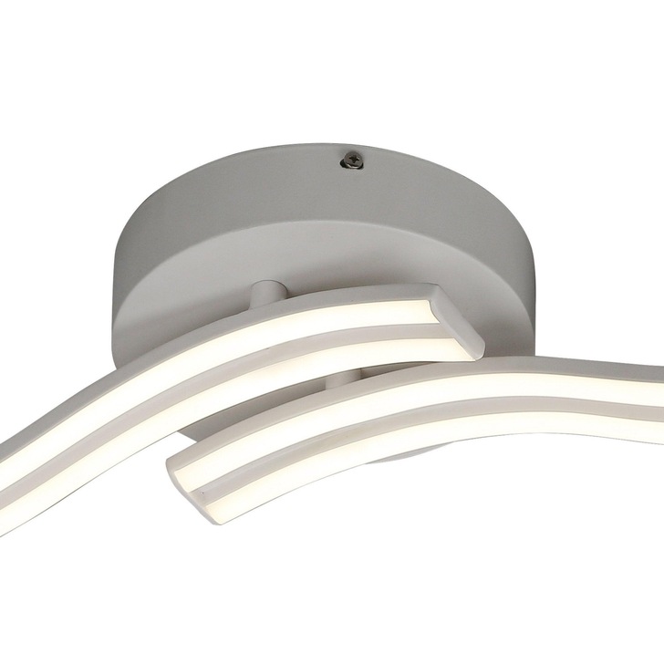 Idolite Kensington White Flush Led Ceiling/Wall Light - 4000K