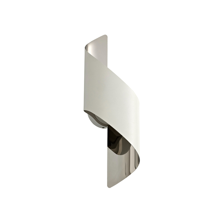 Idolite Kenton White/Polished Chrome Led Wall Light - 3000K