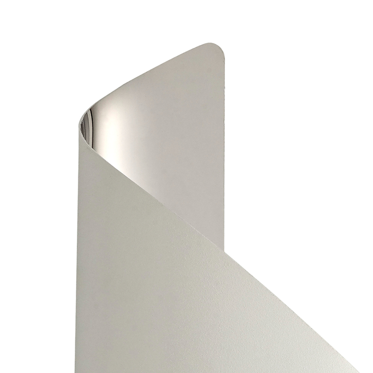 Idolite Kenton White/Polished Chrome Led Wall Light - 3000K