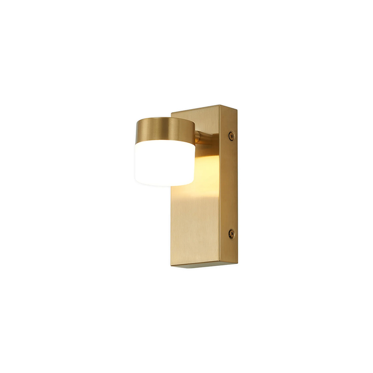 Idolite Licancabur Brass Single LED Adjustable Wall Light Spot - 3000K, IP44